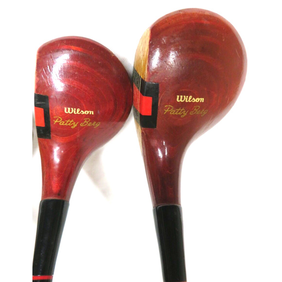 Vintage 1/3/5 Wilson Cup Defender Strata-Bloc Patty Berg Royal Daisy Woods - Picture 7 of 16